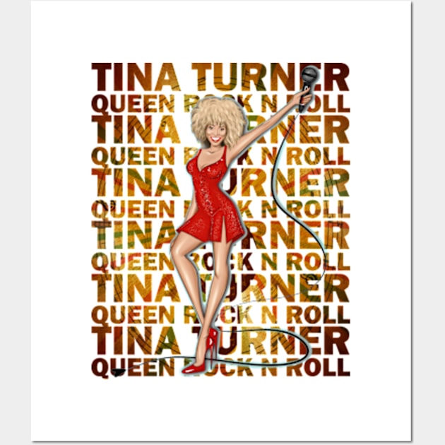 tina turner Wall Art by SKULLBERRY